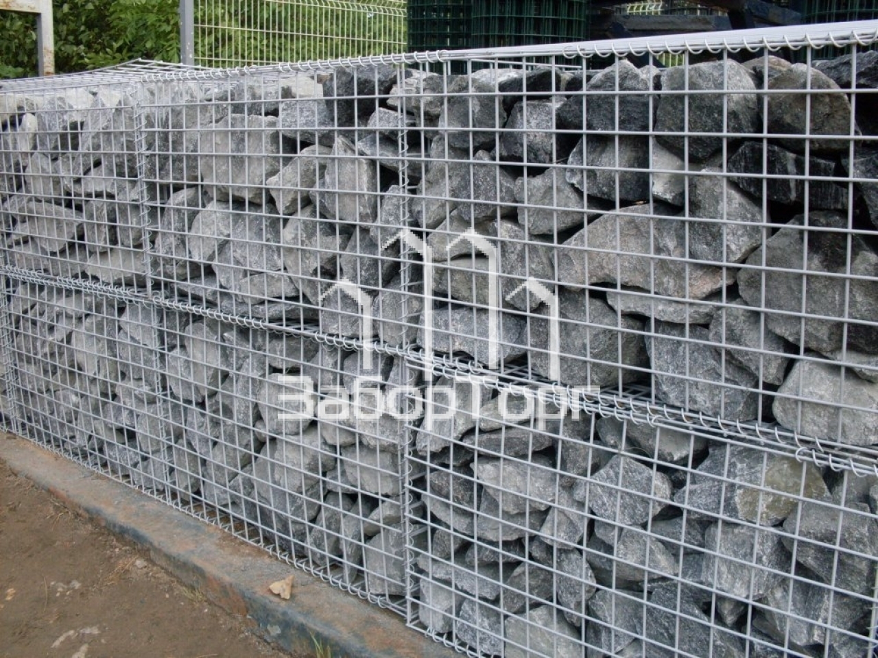 Сетка сварная 50х100х3,8 мм, цинк, размер карты 2,0х2,5 метра